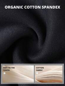 CAMEL CROWN 男士秋冬运动套装，保暖立领防风透气外套和裤子 - 幻影黑 - 查看 2