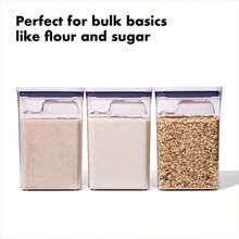 OXO New Good Grips 6-Piece POP Container Bulk Set - White - View 2