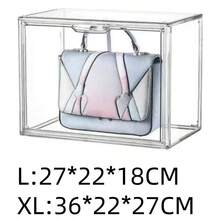1pc Multi-Functional Transparent Acrylic Storage Box - Dust-Proof Display Box, Suitable For Models, Tools And Books | Transparent Organizer Box, Product Display Rack, Bag & Accessory Storage, Toy Storage, Shoe Storage, Cosmetic Storage - Clear - View 13