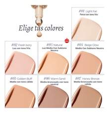 TendenciaSace Lady Base Maquillaje Fijador Matte Poreless 30ml Spf 30 02 Marfil SuaveCalidad premium - 05 Beige Dorado - Ver 9