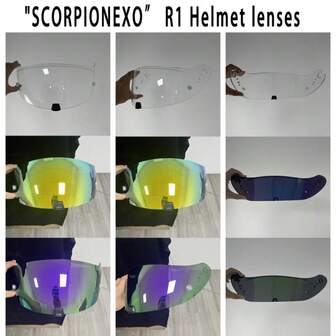 ScorpionEXO ST1400 T520 R1 Air R330 Svart Spänne, Hjälmbyte Hjälmvisir Tillbehör