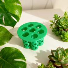 1个3D打印水培植物生长模具，可拆卸可重复使用的塑料种植盒，易于换水，无需用电，塑料材质，使用方便，多种颜色可选，适用于室内/室外，经久耐用且易于清洁，适用于家庭、园艺、办公室或花园。 - 彩色 - 查看 6