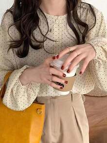 女式衬衫 - 白色 - 查看 6