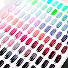2 Pack 216 Colors Nail Display Book Nail Gel Polish Display Chart With 480 Nail Tips Nail Polish Sample Display Book For Nail Salon And Nail Painting Practice, Nail Supplies, Makeup, - 2 Gói 216 Màu - Xem 3