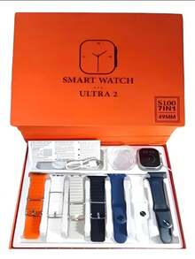 Smartwatch Deportivo Bluetooth De Gama Alta S9 Ultra +7 Corr Naranja - Multicolor - Ver 1