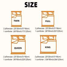 三件套加大双人床被套枕套，轻盈柔软绗缝床罩，数码印花床罩，四季皆宜，春夏款