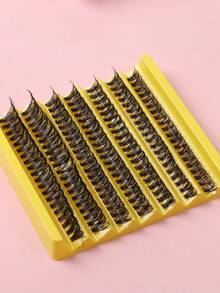 This Mixed Style Cartoon False Eyelash Set Includes 544/512/384 Clusters, With 3 Different Combinations To Create 32 Rows Of Cartoon-Style False Eyelashes. These Anime-Style False Eyelashes Can Create A Natural Makeup Effect, Suitable For Beginners As Well As Halloween, Christmas, And Party Occasions.