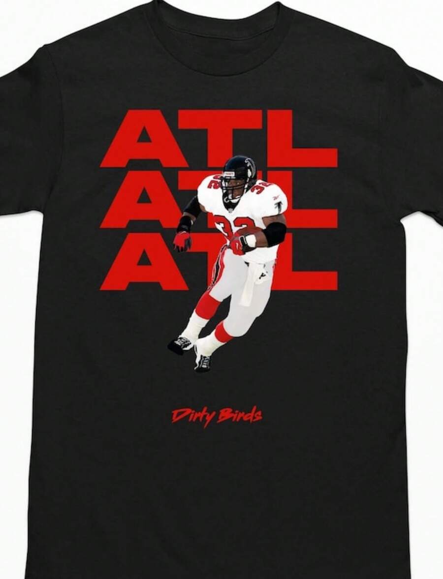 Atlanta Falcons Dirty Birds T-Shirt - 黑色 - 查看 1