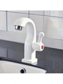 Durable Plastic Faucet - Modern Design, Universal Fit For Kitchen Sink And Bathroom Sink, Stylish Bathroom Accessory - Multicolor - View 3