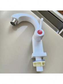 Durable Plastic Faucet - Modern Design, Universal Fit For Kitchen Sink And Bathroom Sink, Stylish Bathroom Accessory - Multicolor - View 12