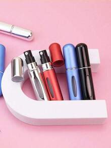 1/4/5/10pcs 5ml Travel Mini Perfume Refillable Spray Bottle, Refillable Perfume Bottle, Perfume Refillable Bottle, Travel Perfume Refillable Bottle, Mini Perfume Bottle, Bottled Spray Dispenser Mini Portable Empty Liquid Container, Bottom-Filling Perfume Refillable Spray Bottle Dispenser Empty Liquid Container - Multicolor - View 9