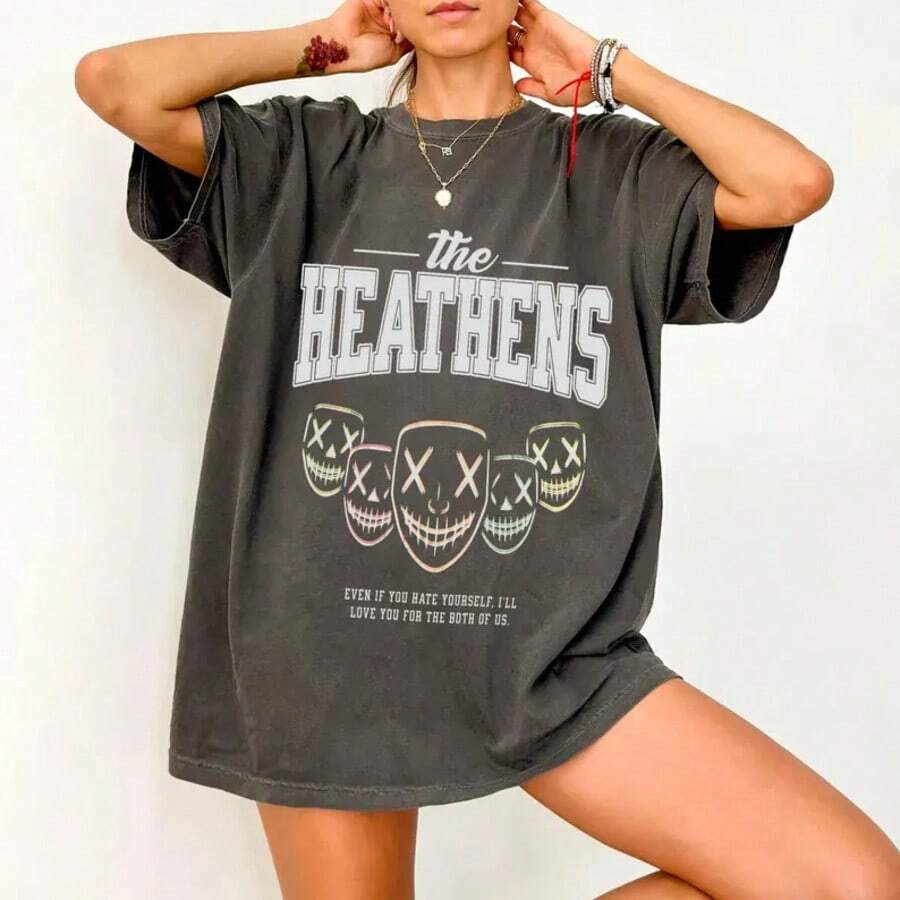 Nikolai Sokolov God Of Fury Heathens, Rina  Merch, Legacy Of Gods Series Tee, Dark Romance, Comfort Shirt, Officially Licensed - 黑色 - 查看 1