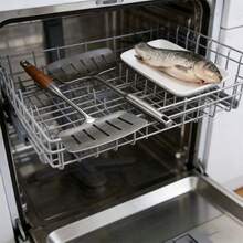 1pc Stainless Steel Fish Spatula - Ergonomic Design, Multipurpose For Kitchen & Dining | Cooking, Flipping, Baking | Holiday Gift | Dishwasher , Easy To Clean & Store | Essential Kitchenware - Multicolor - View 11