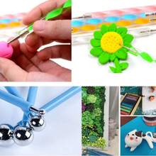 14支装点状工具圆珠笔，点状工具套装，适用于岩石彩绘、黏土模型、美甲 - 彩色 - 查看 4