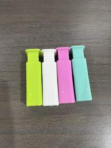 10/6/4pcs Food Bag Clips, Bread Bag Sealing Clips, Moisture-Proof Clips, Spring Sealing Clips, Suitable For Milk Powder Bags, Plastic Bags And Snack Bags, Kitchen Organization, Kitchen Supplies