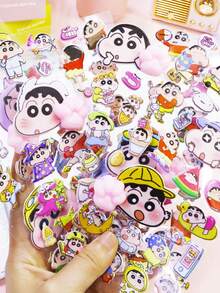 卡通泡泡贴纸，可爱动物贴纸，适合女孩，缓解压力，挤压乐趣十足，手机装饰，圣诞节、春节、新年、国庆节等节日礼物，促销礼品，广告用品，手工装饰贴纸 - 彩色 - 查看 9