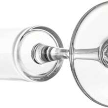 1/2/4/6/12 Stücke Acryl Sektgläser, 6 Oz (170,1 ml) klare Sektgläser, bruchsicher und wiederverwendbar, aus hochwertigem, strapazierfähigem Material, geeignet für Whiskey, Wein, Cocktails, Saft und Desserts. Ideal für Geburtstag, Jahrestag, Bridal-Shower, Hochzeit, Silvesterparty - transparent - Übersicht 6