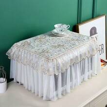 1 Stück Mikrowellen-Abdeckung, universell atmungsaktiv, vollständig geschlossen, waschbar, doppellagiges Gewebe, öl- und staubdicht, Geschenk zum Frauentag, Reiseaccessoires, Hochzeitsgeschenke, Y2K, Schlafzimmer, Kfz-Zubehör für Frauen, Küchendekoration, Hochzeit, Y2K, Party - Verschiedenfarbig - Übersicht 7