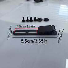 Black Waist Clip Ulticlip Universal Knife Sheath Waist Clamp K-Sheath Kydex K-Slip Waist Clip Gun Case Stainless Steel Clip - Multicolor - View 2