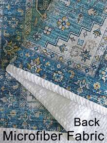 2 Pcs Multi-Color Moroccan Kitchen Towels Festival Bohemian Dish Towels Bathroom Hand Towels Pattern Tea Towels Kitchen & Bathroom Decor Hand Towels - Blue - View 7