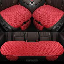 Poduszki na siedzenia samochodowe 1 szt./2 szt./3 szt. na pojedyncze siedzenie, pluszowe, z długim haftem w kratkę i diamentami, eleganckie i obszerne, miękkie i wygodne, odpowiednie na każdą porę roku, pasujące do pojazdów, z materiałem bazowym z funkcją podparcia w postaci granulek. - Wielokolorowe - Zobacz 26