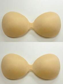 2/1pc Adhesive Push-Up Bra, Sexy Silicone Nipple Covers, Women's Garter Belt, Wedding Dress, Photoshoot, Suitable For Small Busts, Thickened For Extra Lift, Lightweight And Breathable For Summer, Invisible Bra Inserts, Women's Lingerie Gift - Multicolor - View 18