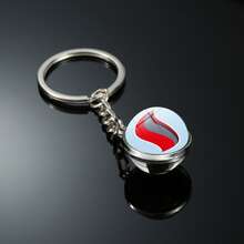 1个几何图案派对球钥匙扣，卡通超级进化石配件 - 彩色 - 查看 51