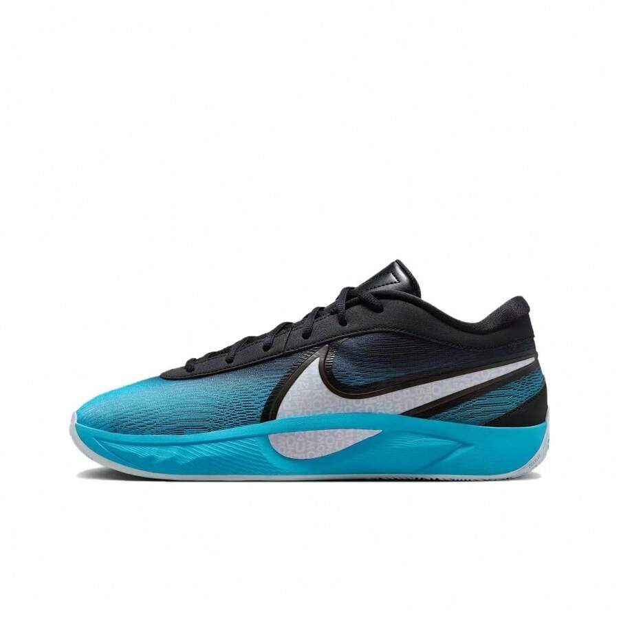 Nike 耐克 Giannis Freak 6 EP 篮球鞋，舒适、防滑、耐穿、低帮，男款 - 藍黑色 - 查看 1