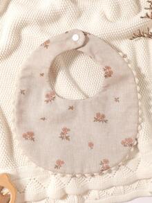 1pc Customized Embroidered Name Baby Bib, Decorative Drool Cloth, Great Gift For Baby Boys And Girls - Multicolor - View 12