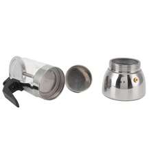 Aimall New Stainless Steel Coffee Maker, High-Temperature Resistant Glass Coffee Cup, Multi-Functional Portable Pour-Over Coffee For Home Use. - Silver - View 6