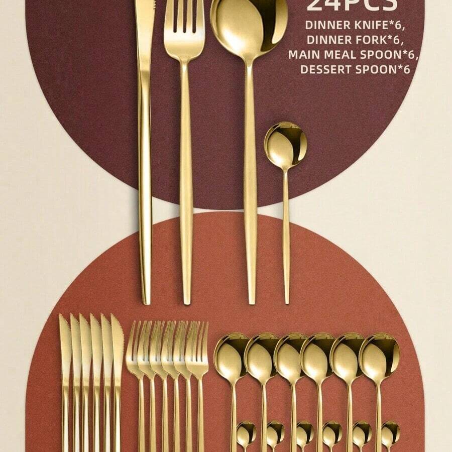 不锈钢餐具套装，便携旅行露营套装，高端烧烤盘，食物夹，刀，叉，勺