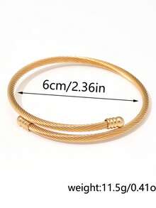 1/3pcs Set Fashionable Stainless Steel High Quality Flower Zirconia Women Bangle Jewelry Set, Suitable For Daily Wear