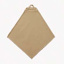 1pc Women's Solid Color Turban Headscarf, Casual Versatile Muslim Headwrap - Multicolor - View 8