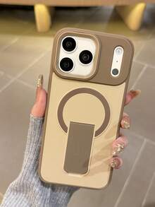 1个棕色和黄色哑光防摔磁吸手机壳，软边硬背，兼容 11/11 Pro/11 Pro Max、12/12 Pro/12 Pro Max、13/13 Pro/13 Pro Max、14/14 Pro/14 Pro Max/14 Plus、15/15 Pro/15 Pro Max/15 Plus、16/16 Pro/16 Pro Max/16 Plus/16 E、17/17 Pro/17 Pro Max，以及Galaxy S26/S26 Plus/S26 Ultra、S25 FE/S25 Edge/S25/S25 Plus/S25 Ultra、S24/S24 Plus/S24 Ultra/S24 FE、S23/S23 Ultra。 - 彩色 - 查看 5