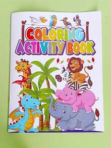 1 Pieza Libro para Colorear de Tamaño Grande - Compañero de Arte Vibrante, Adecuado para Fiestas de Pintura y Regalos - Puede Combinarse Perfectamente con Pasteles al Óleo, Crayones, Lápices de Colores, Hecho de Papel de Alta Calidad - colores mezclados - Ver 13