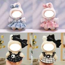 FOR LABUBU Bow Scented Changeable Outfit Set, 1st/2nd/3rd Generation Doll Figurine Keychain Accessory, 17CM Doll (Doll Not Included) - Multicolor - View 2