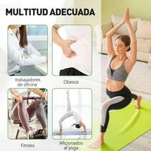3PCS Bandas de Resistencia - Bandas Elásticas de Ejercicio Bandas de Resistencia Multiusos para Yoga Pilates Fitness Entrenamiento Entrenamiento de Fuerza Verde+Rosa+Morado - C - Ver 7