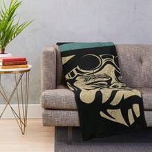 I Have Spoken Mandalorian Kuiil Quote Throw Blanket - Ultra Soft Flannel Blanket For Couch, Bed And Sci-Fi Decor, SStar Wars Character Design, Cozy Gift For SDisney Fans And TV Series Collectors - 主圖顏色 - 查看 10