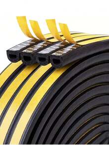 5m Fita Vedante de Espuma Autoadesiva para Portas e Janelas Internas - Multicolorido - Visão 2