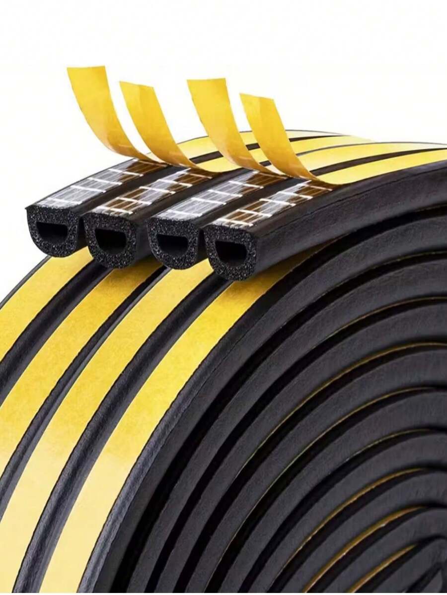 5m Fita Vedante de Espuma Autoadesiva para Portas e Janelas Internas