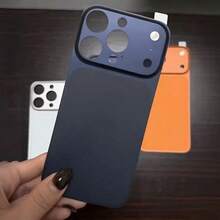 ZYONS 1 miếng dán chuyển đổi mặt sau tương thích với iPhone 16 Pro Max/15 Pro Max/14 Pro Max/13 Pro Max, nhanh chóng chuyển đổi mặt sau của 17 Pro/17 Pro Max sang điện thoại cũ, dễ dàng lắp đặt, chuyển đổi lớp vỏ điện thoại tiện lợi, dán phim bảo vệ dễ dàng, chuyển đổi tức thì lớp vỏ sau siêu mỏng từ 13 Pro 14 Pro/15 Pro/16 Pro sang 17 Pro, tương thích với mặt sau của 14 Pro Max/15 Pro Max/16 Pro Max sang 17 Pro Max, biến điện thoại cũ của bạn thành mới, màu bạc. - Bạc - Xem 4