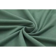 Women's Oversized Black Sweatshirt With 'TRUE CRIME ' White Graphic Design (Skeleton With Skull, Arm Bones, Magnifying Glass) - Light Color Gradient Background, Casual  Pullover For True Crime Fans - Olive Green - View 6