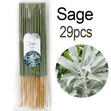 73/151/253pcs High Quality Sage Incense Sticks, Fragrance Suitable For Home, Camping, Garden, Pool And Outdoor Activities - Yoga Meditation Relaxation