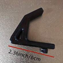 2Pcs Heavy-Duty Hooks For 10.3mm Aperture Shelves | Premium Plastic PET Construction With Brushed Finish, High-Load Wall-Mounted Utility Hooks For Shelves, Garages, Laundry Rooms, Kitchens And Storage Solutions | Strong, Durable, Easy-Install, Space-Saving Organizer For Home And Workshop Organization, Clutter Reduction, And Flexible Shelf Systems - Multicolor - View 8