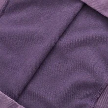 Men's Double-Sided Print Fashionable Autumn Washed Distressed Pocket Hoodie, Men's Vintage Washed Hooded Sweatshirt With Faith Over Fear Back Print - 紫色 - 查看 9