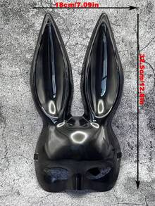 2pcs/1pc Easter Bunny Mask, Easter Mask, Party Mask, Cosplay, Cute And Playful, Suitable For Easter Masquerade Ball, Party Accessories, Suitable For Show Girls, Cosplay And Halloween Party