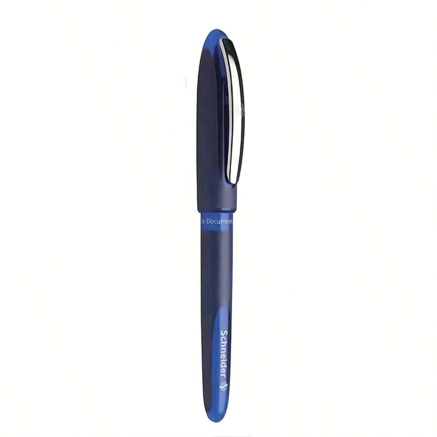 Schneider One Business Ballpoint Pen, Blue - 0.6mm - View 1