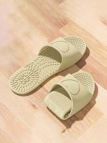 Faltbare Reise-Hausschuhe, unisex Innen-Haus-Badezimmer Massage-Hausschuhe, leicht und schnelltrocknend, rutschfeste flache Sandalen, Badezimmer SPA weichsohlige Schuhe, bequeme offene Zehenpartie, abriebfest, Reise-Accessoire-Essenzial - Verschiedenfarbig - Übersicht 19