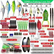 Kit deñuelos de Pesca Profesional - Cebos Suaves/Duros con Cucharas de Metal, Crank y Caja para Lubina y Lucio, Agua Dulce y Salada - 24 piezas - Ver 9