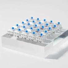 30Pcs Outemu Switch Mechanical Keyboard Replacement Ax​Is Black Blue Brown Red CIY Socket Key Switch SMD 3pin For MX Switch - Red - View 8